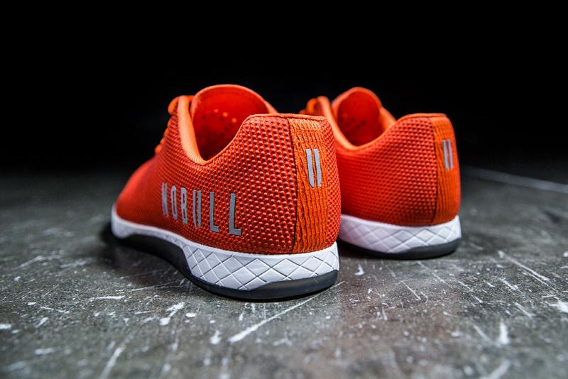 Orange Nobull Bright Orange Men's Trainers | CA W1244N